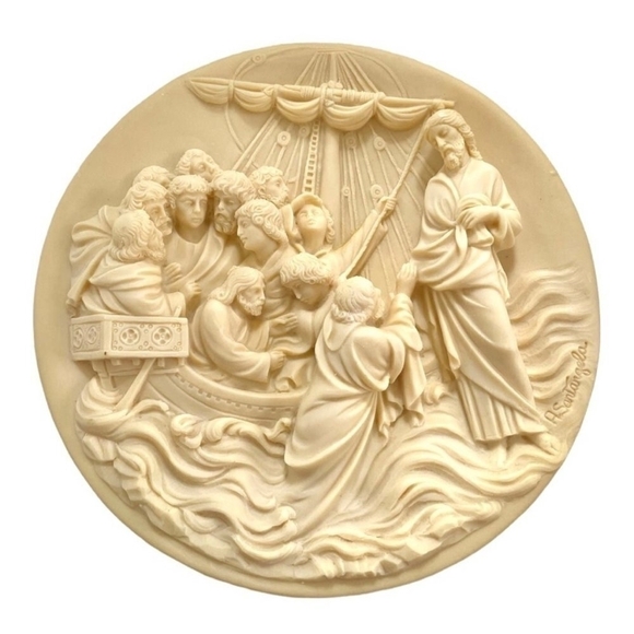 Studio Dante Di Volteradici Christ Walks on The Water Ghiberti Doors Collection - Picture 2 of 8
